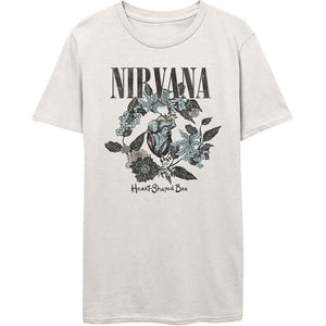 Nirvana Heart Shaped Box White Tshirt