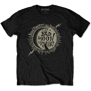Creedence Clearwater Revival Bad Moon Rising Black Tshirt