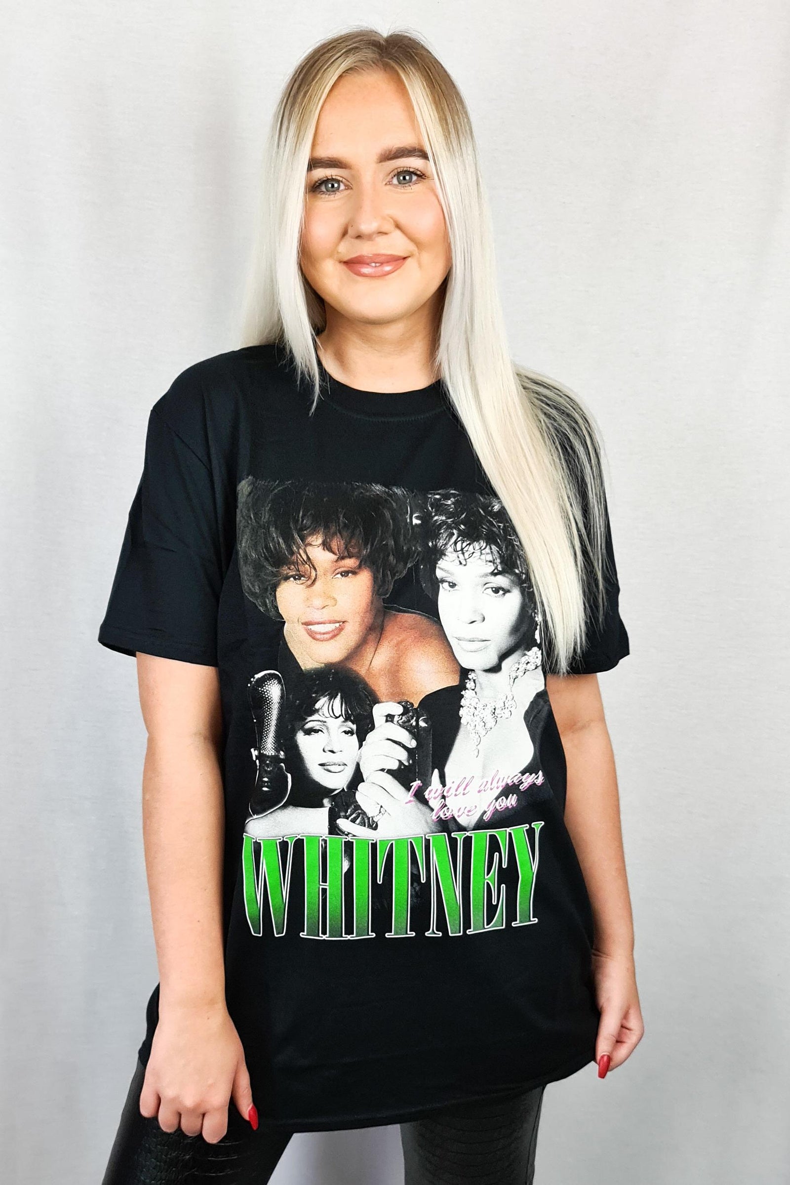 Whitney Houston I Will Always Love You Tee - Rebel Rebel Boutique