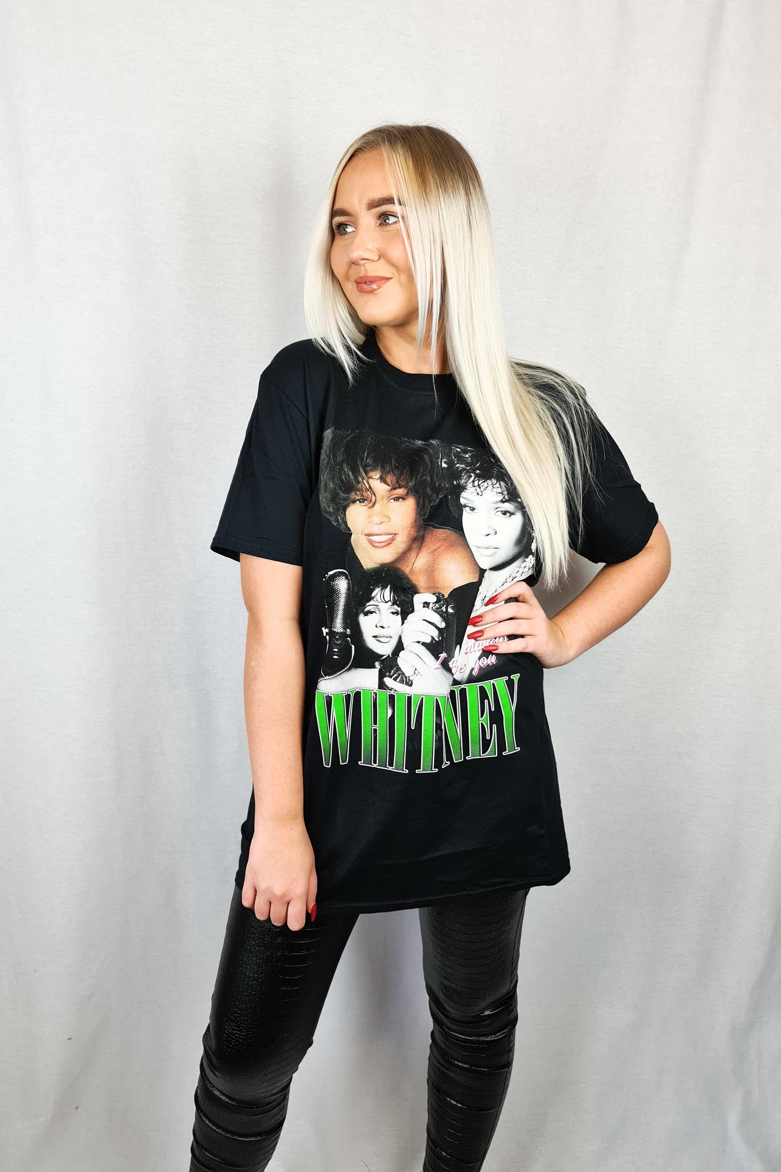 Whitney Houston I Will Always Love You Tee - Rebel Rebel Boutique