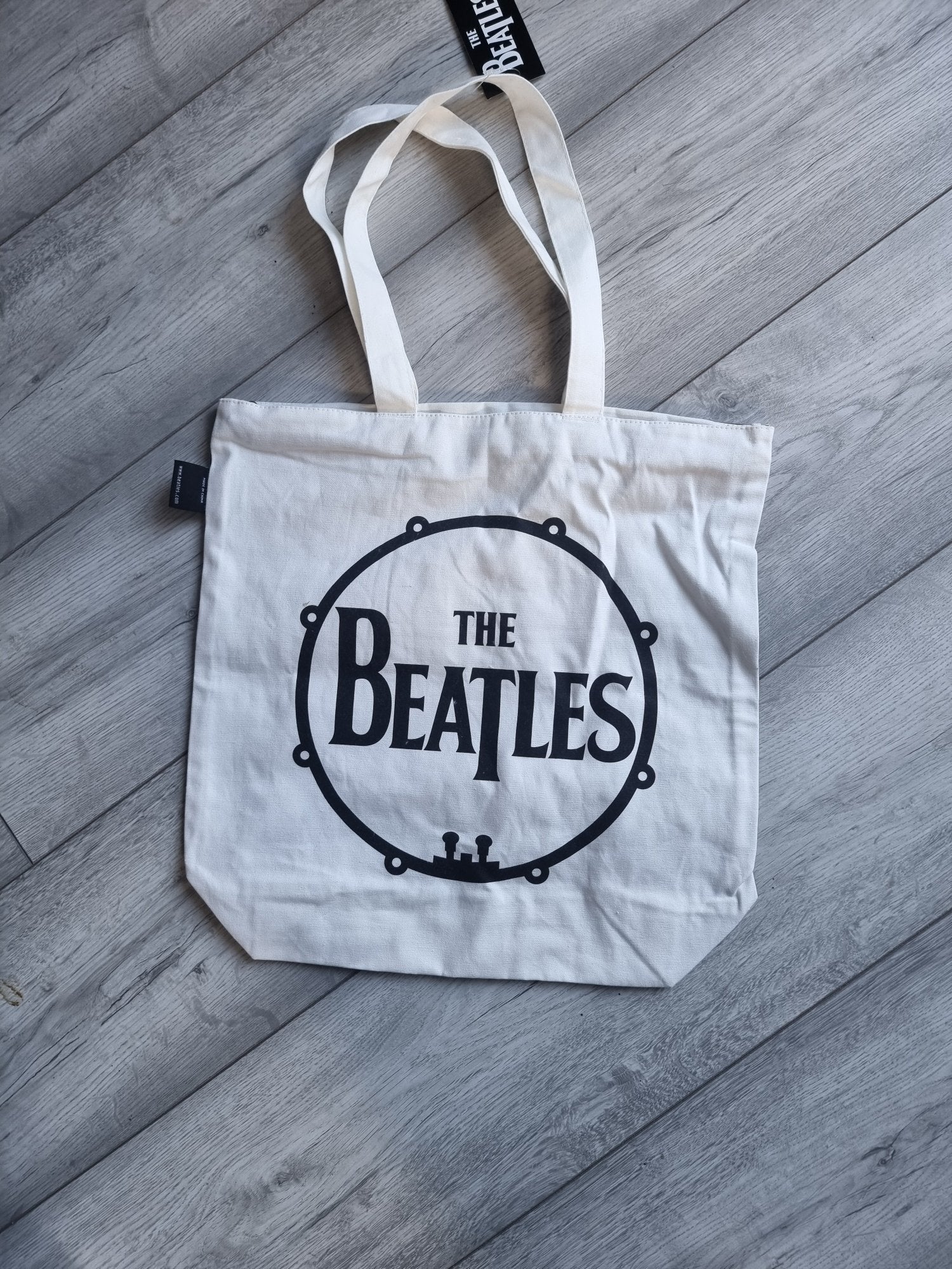 The Beatles Love Drum Tote Bag