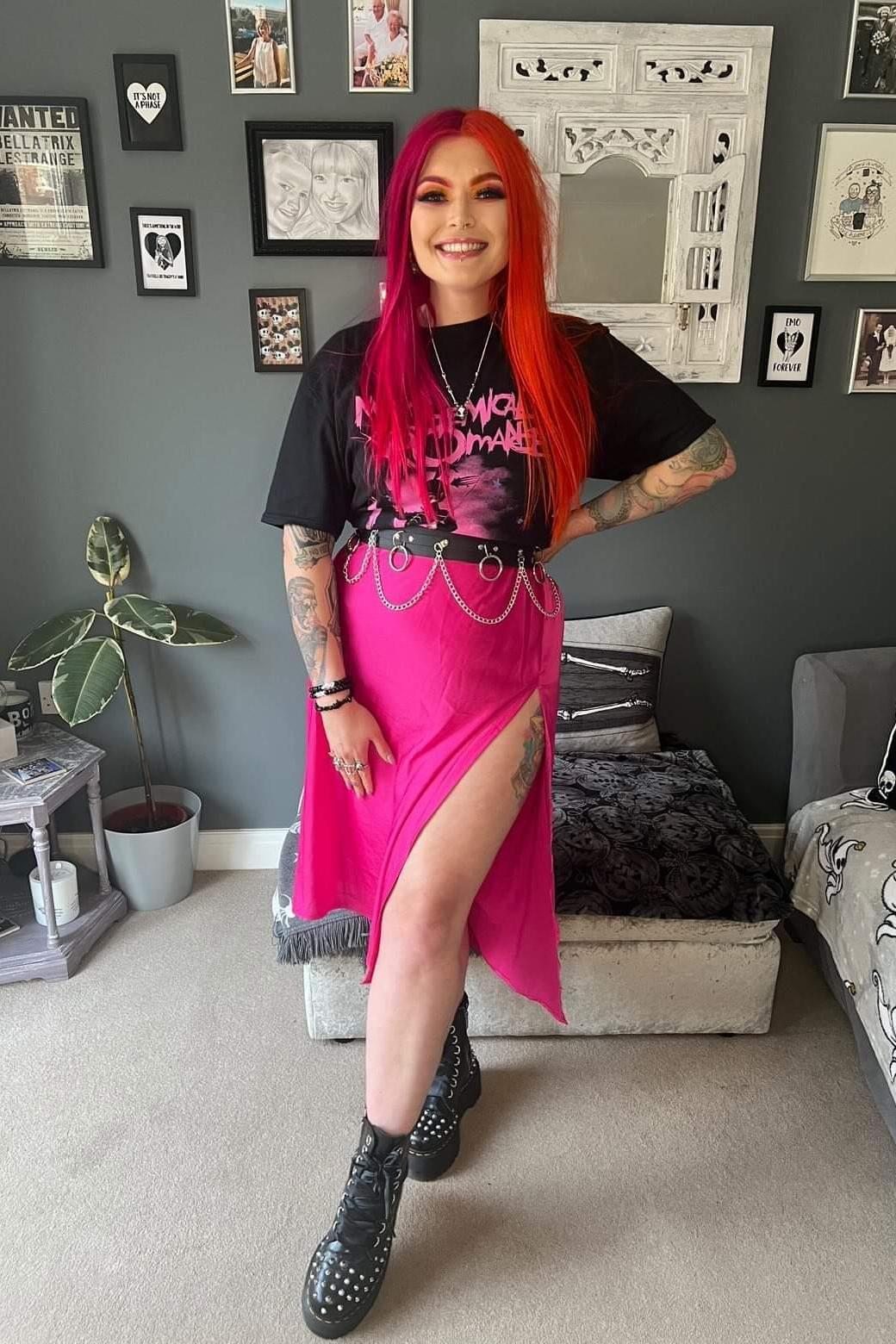 My Chemical Romance Pink March Tshirt