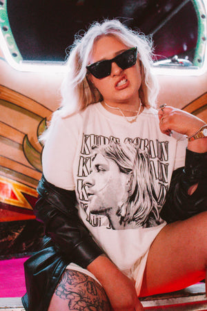 Kurt Cobain 90's Homage Tshirt