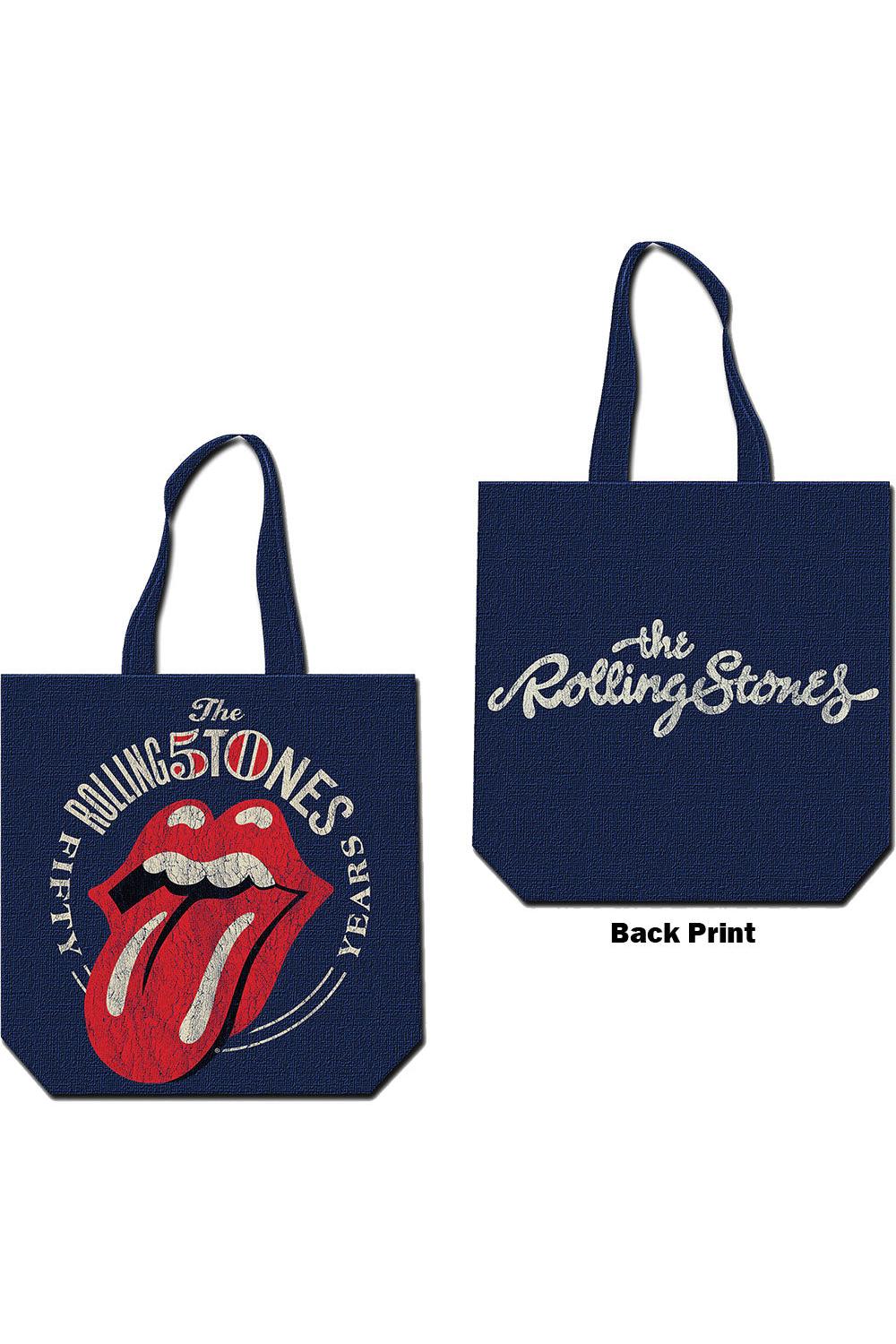 The Rolling Stones 50th Anniversary Tote Bag