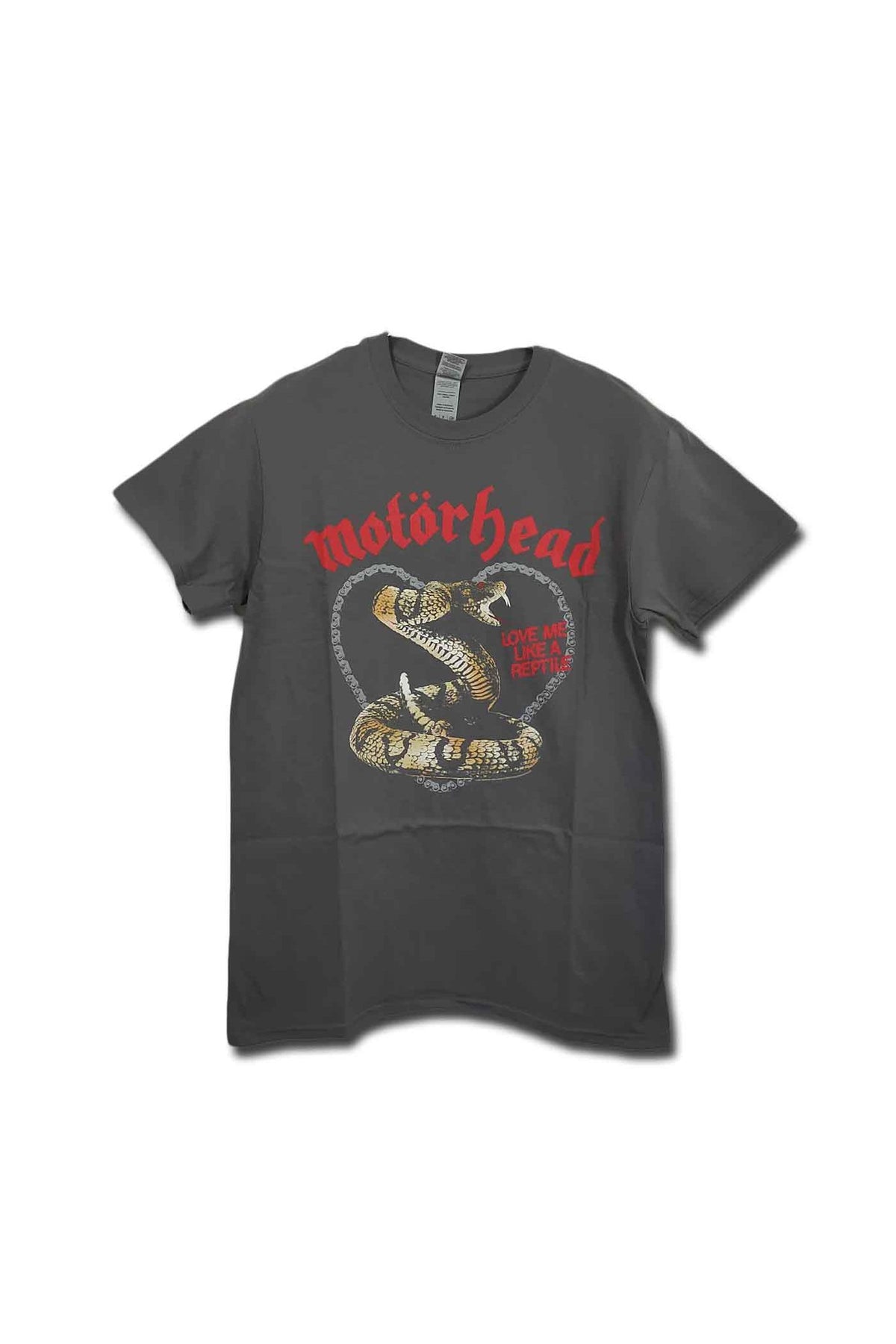 Motorhead Love Me Like A Reptile Grey Tshirt
