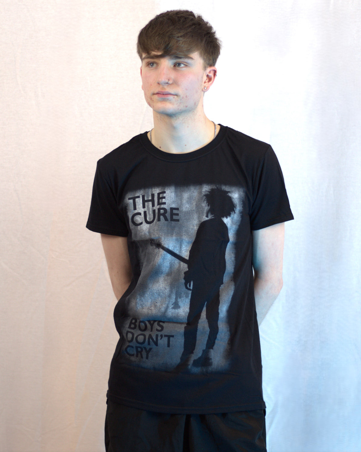 The Cure Boys Don&#39;t Cry Black Tshirt