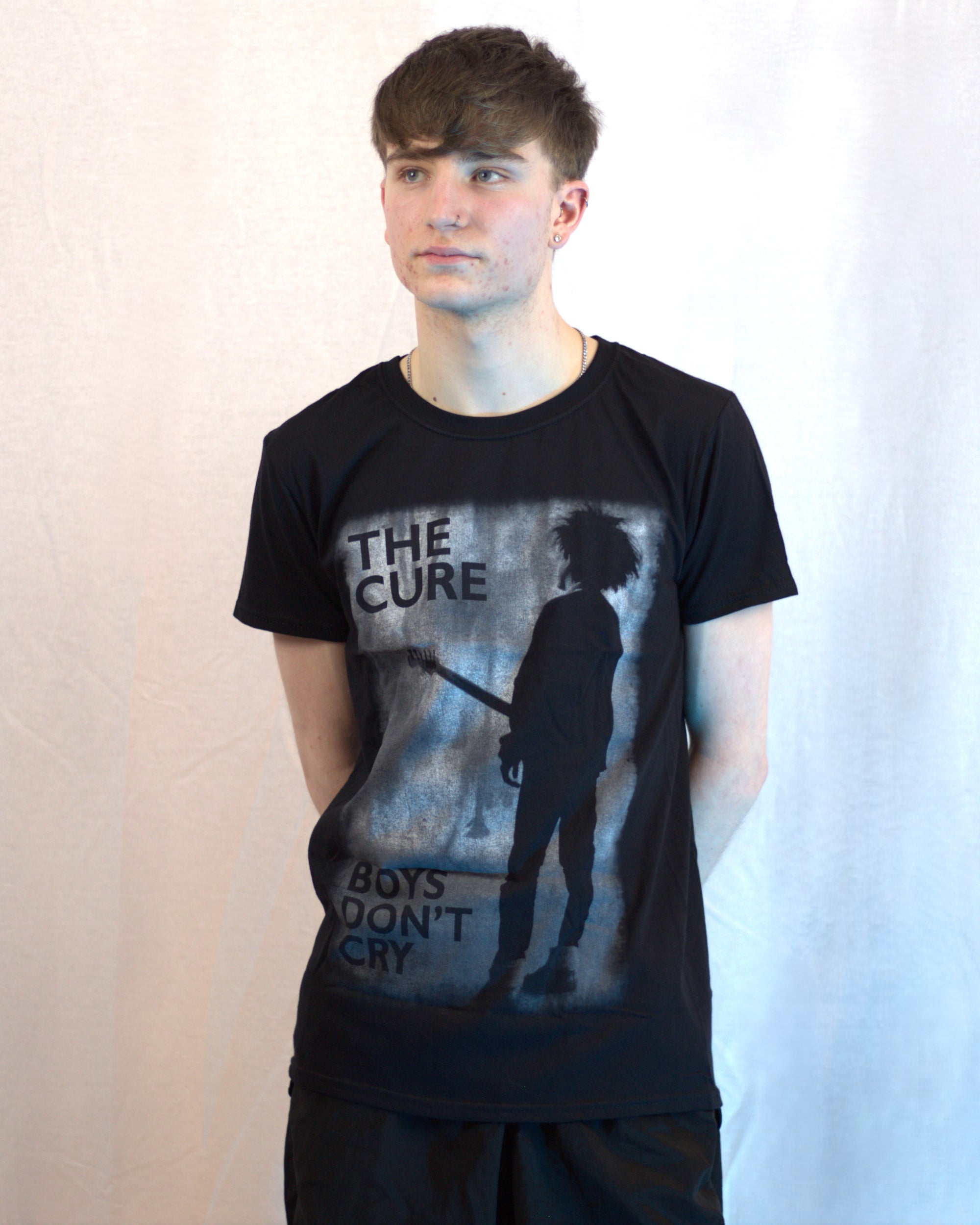 The Cure Boys Don't Cry Black Tshirt