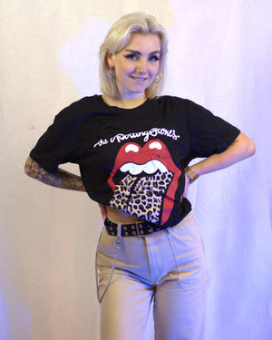 The Rolling Stones Leopard Print Tshirt