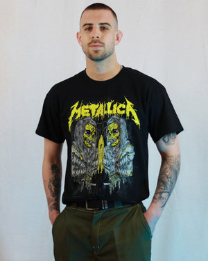 Metallica Sanitarium Black Tshirt