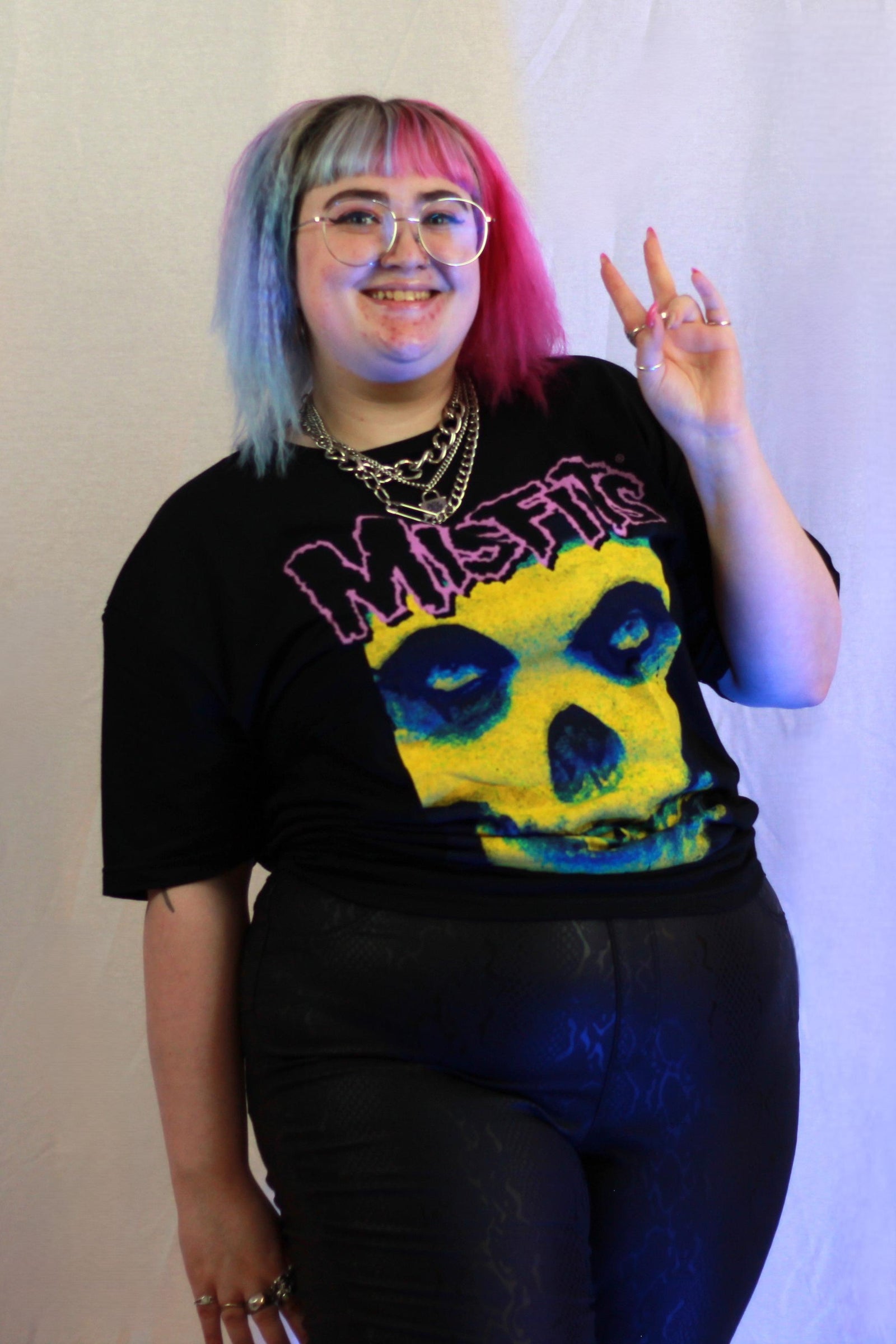 Misfits Warhol Fiend Black Tshirt