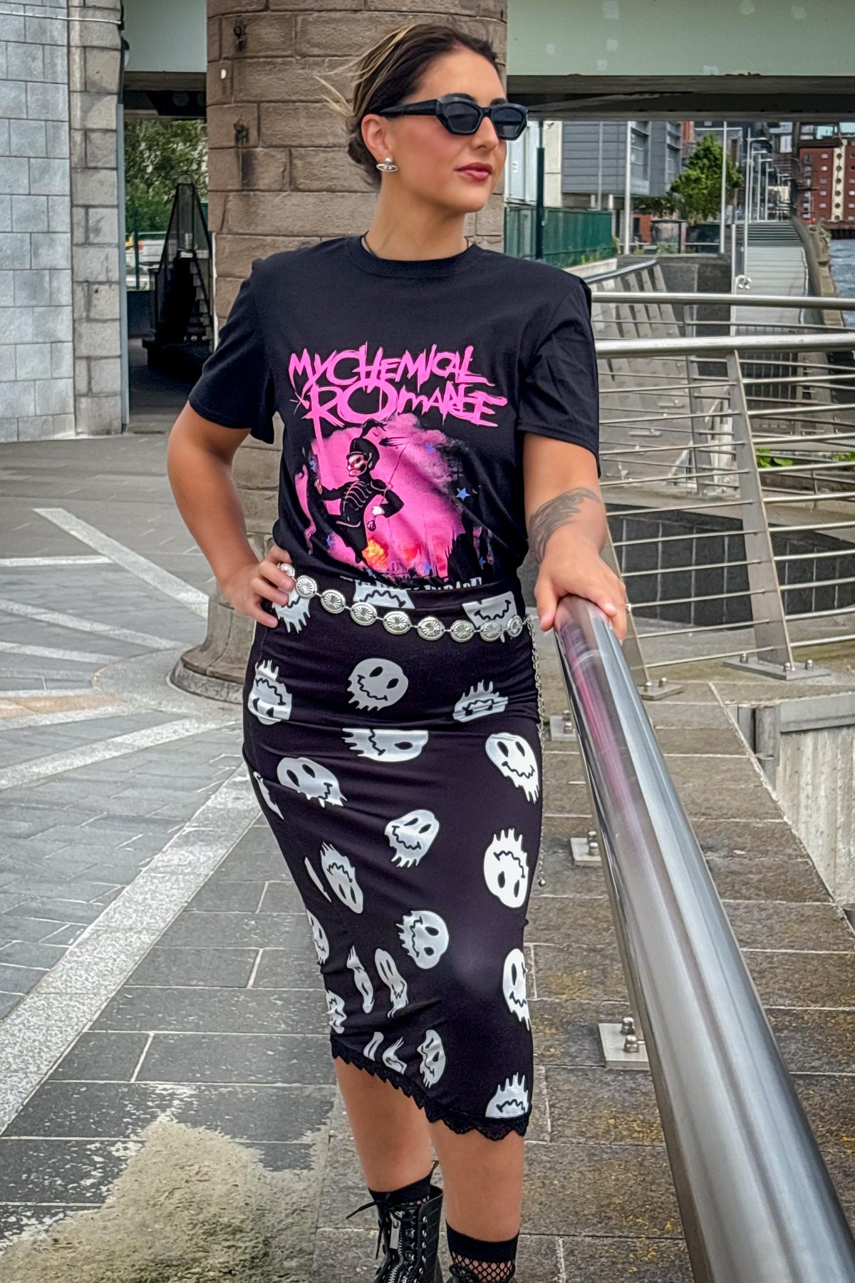 My Chemical Romance Pink The Black Parade Tshirt