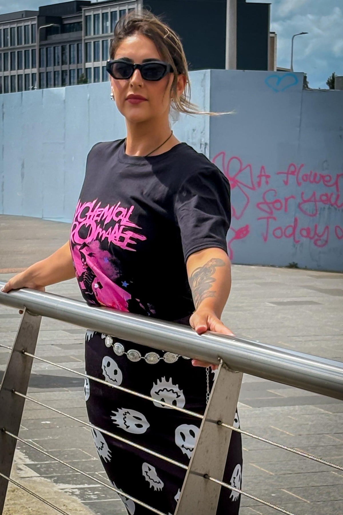 My Chemical Romance Pink The Black Parade Tshirt