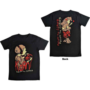 Korn - Follow The Leader Black Tshirt - PRE ORDER