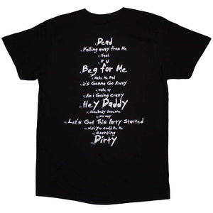 Korn - Issues Track List Black Tshirt - PRE ORDER