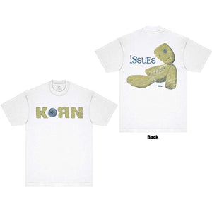 Korn - Doll Issues White Tshirt - PRE ORDER