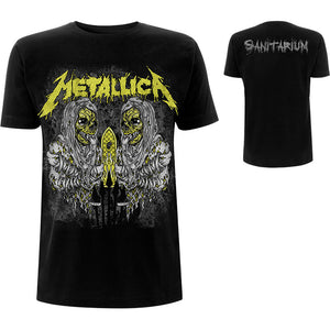 Metallica Sanitarium Black Tshirt