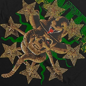 Pantera - Skull Snake Diamante Embellished Tshirt - PRE ORDER