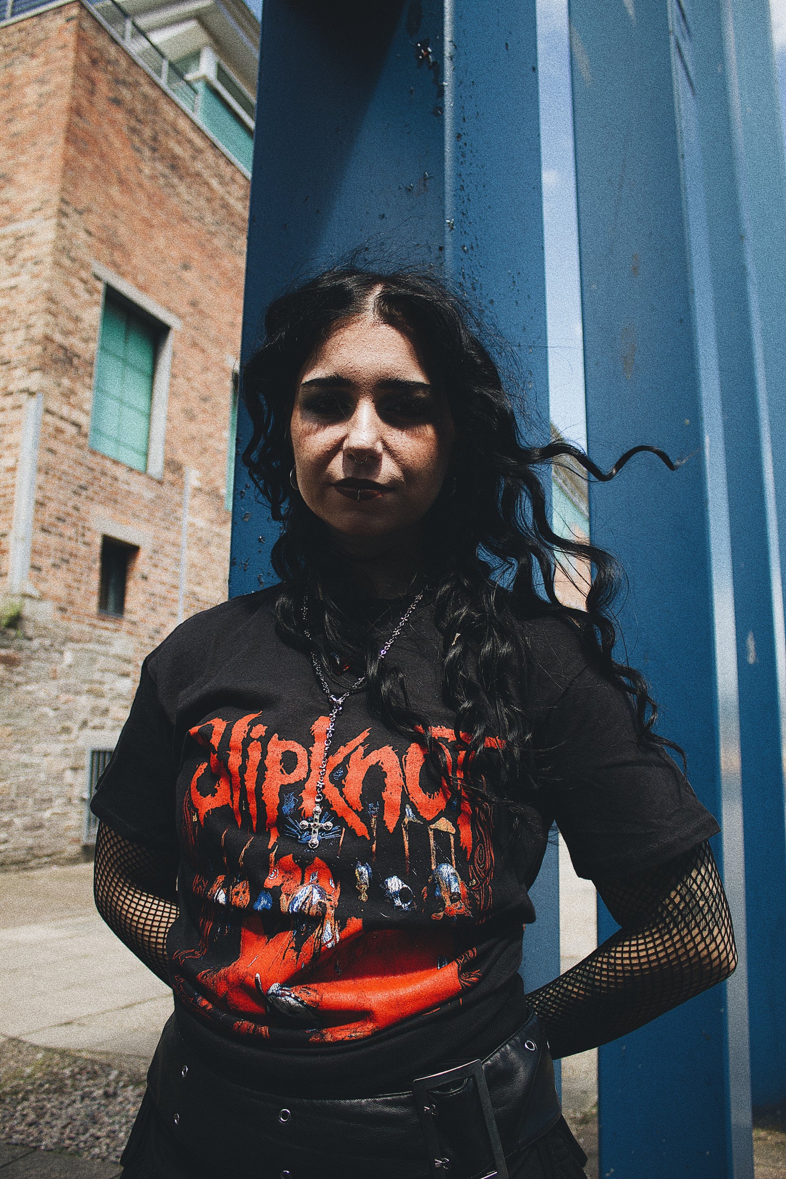 Slipknot Frame Vivid Black Tshirt