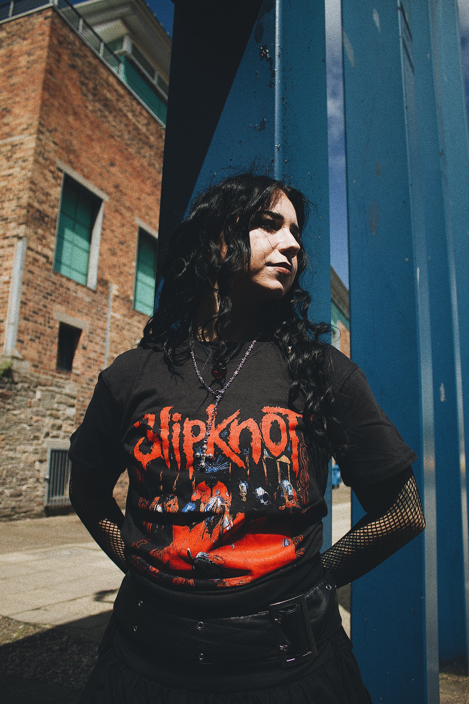 Slipknot Frame Vivid Black Tshirt