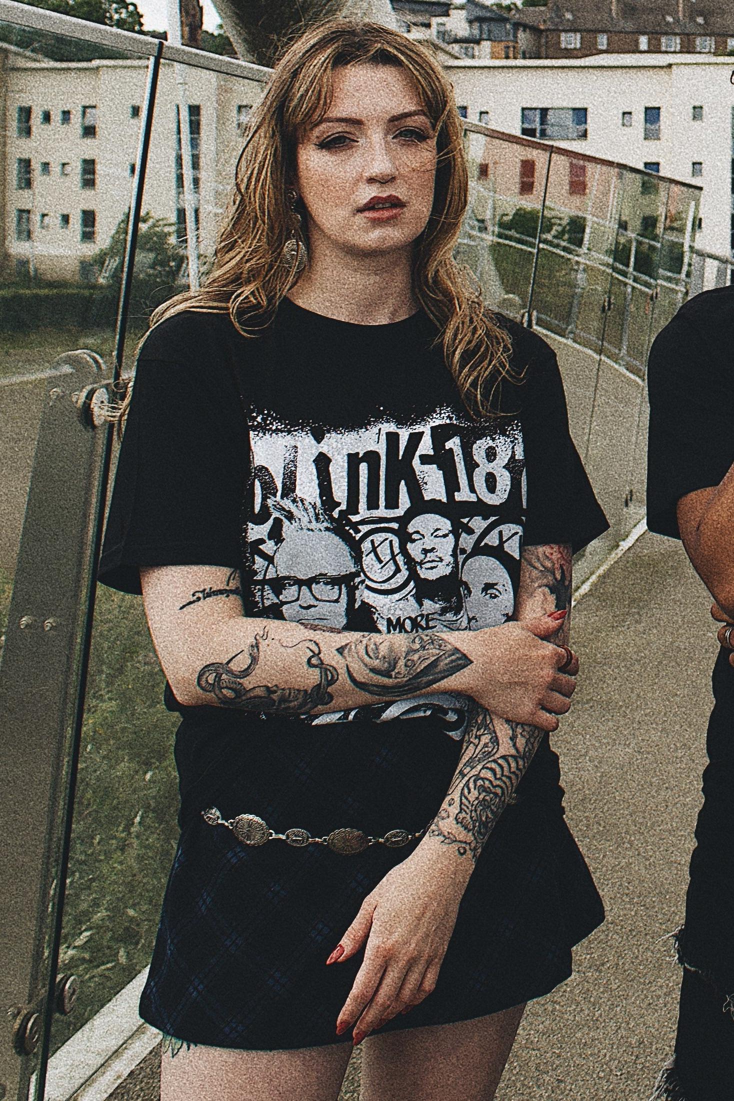 Blink 182 One More Time Black Tshirt