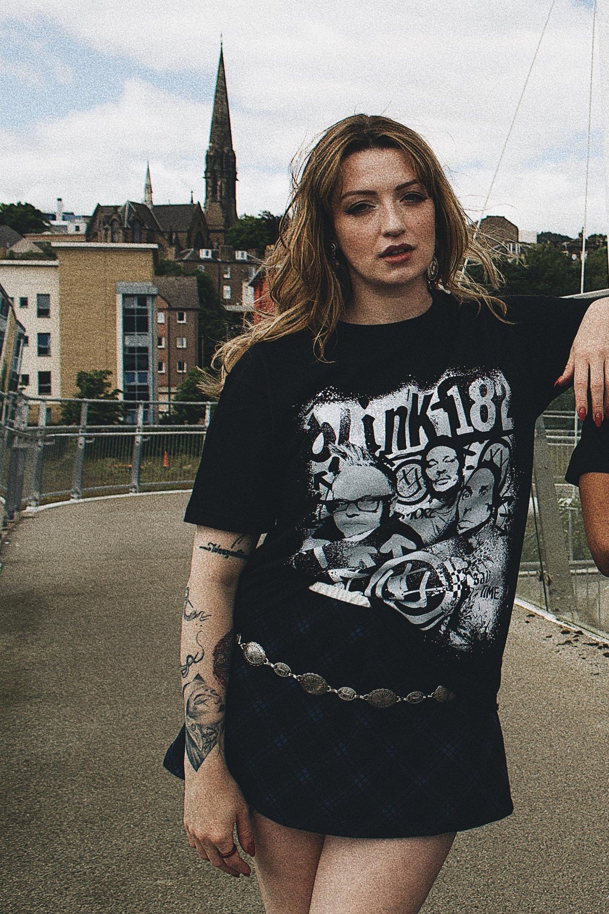 Blink 182 One More Time Black Tshirt