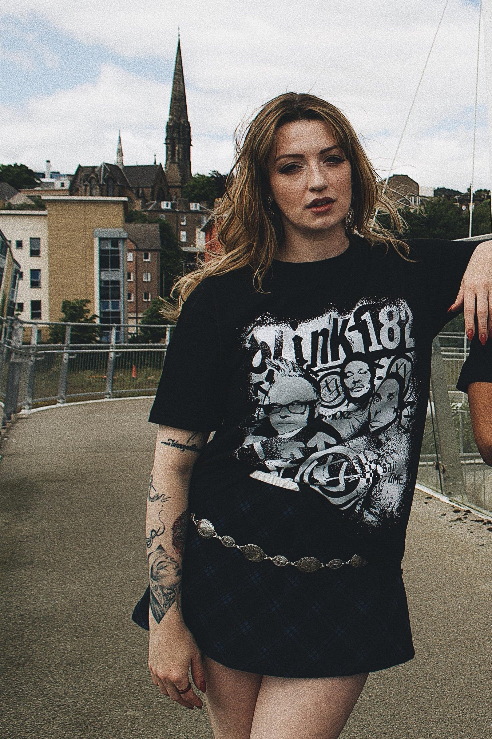 Blink 182 One More Time Black Tshirt