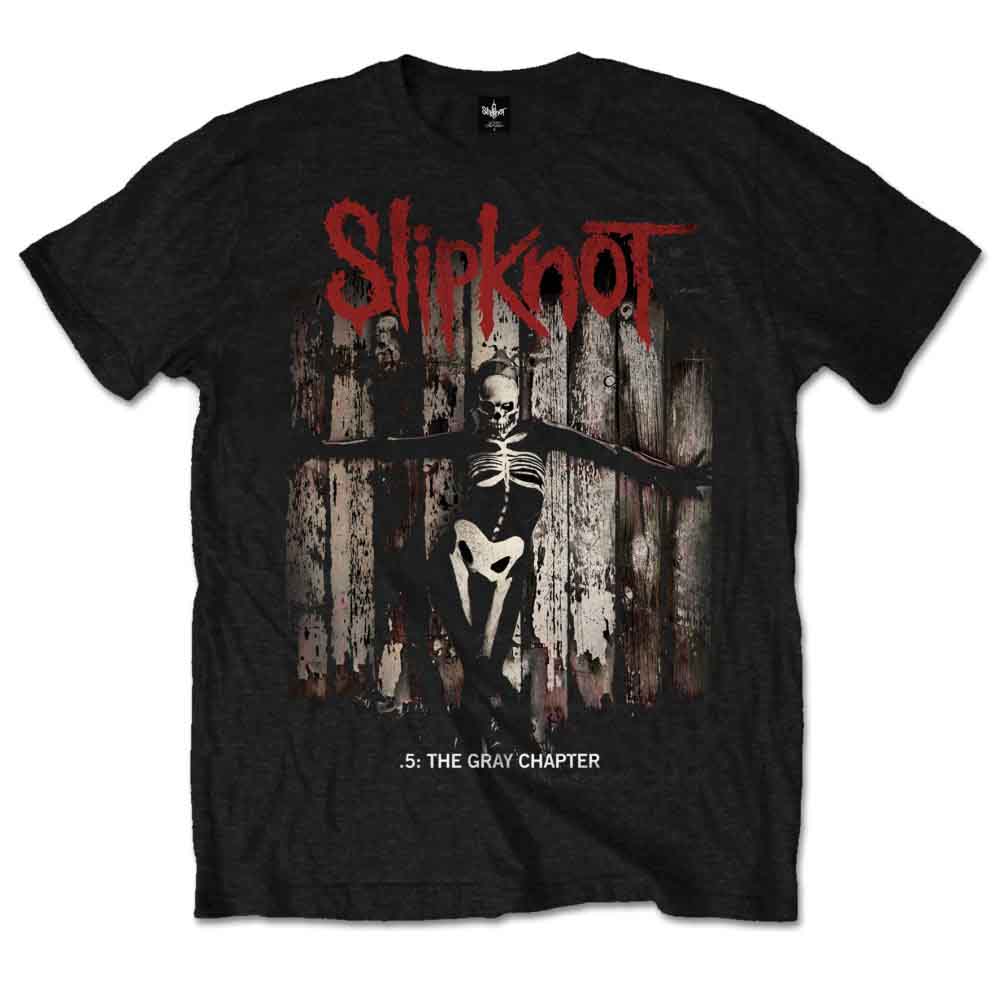 Slipknot The Gray Chapter Album Black Tshirt