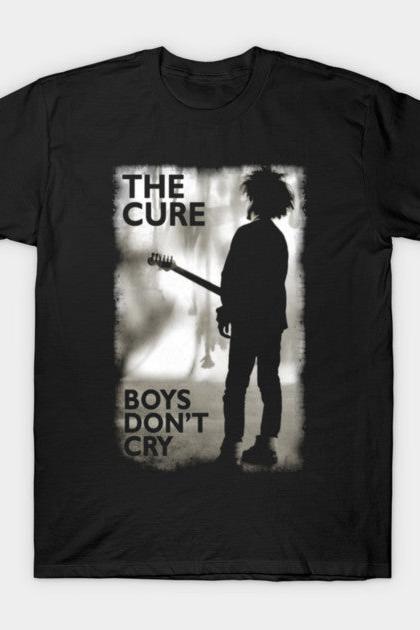 The Cure Boys Don't Cry Black Tshirt