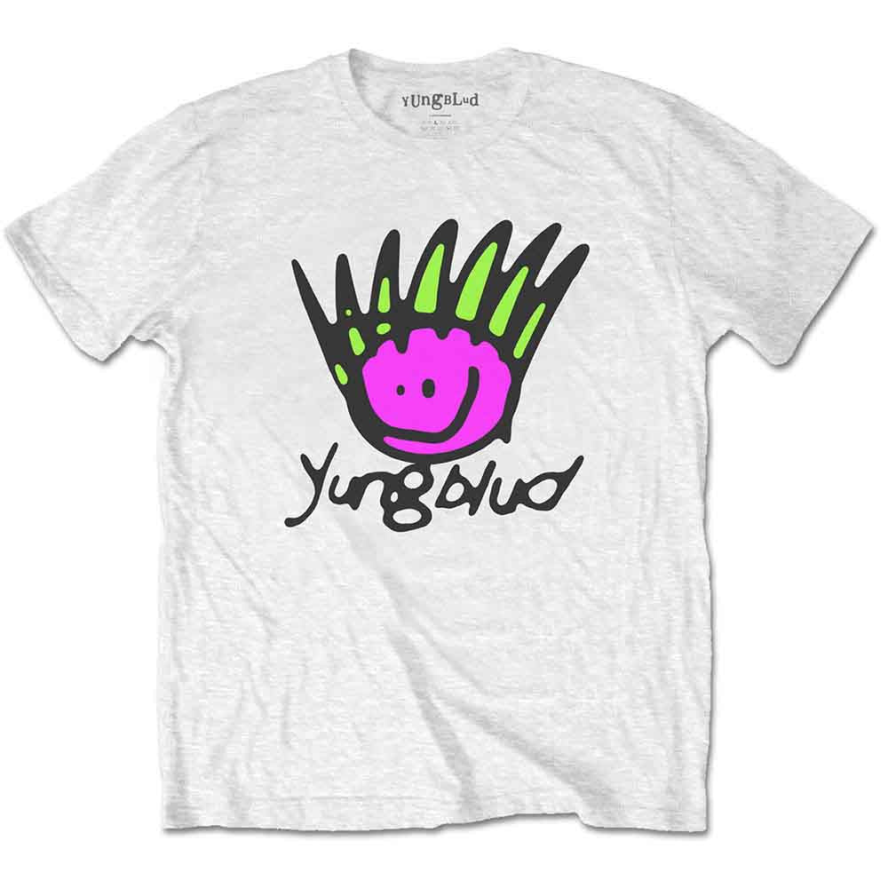 Yungblud Fookin Happy White Tshirt