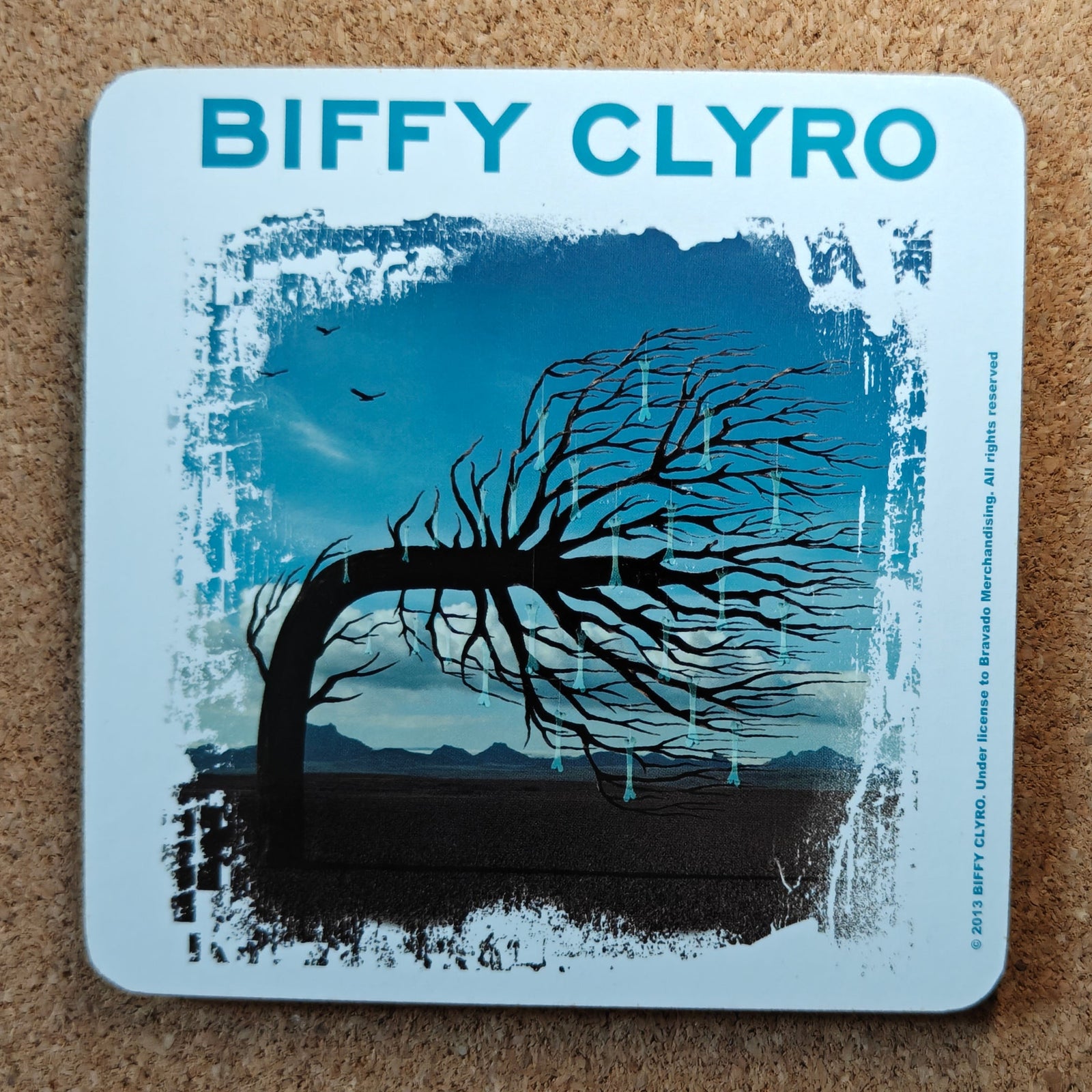Biffy Clyro Opposites Cork Coaster