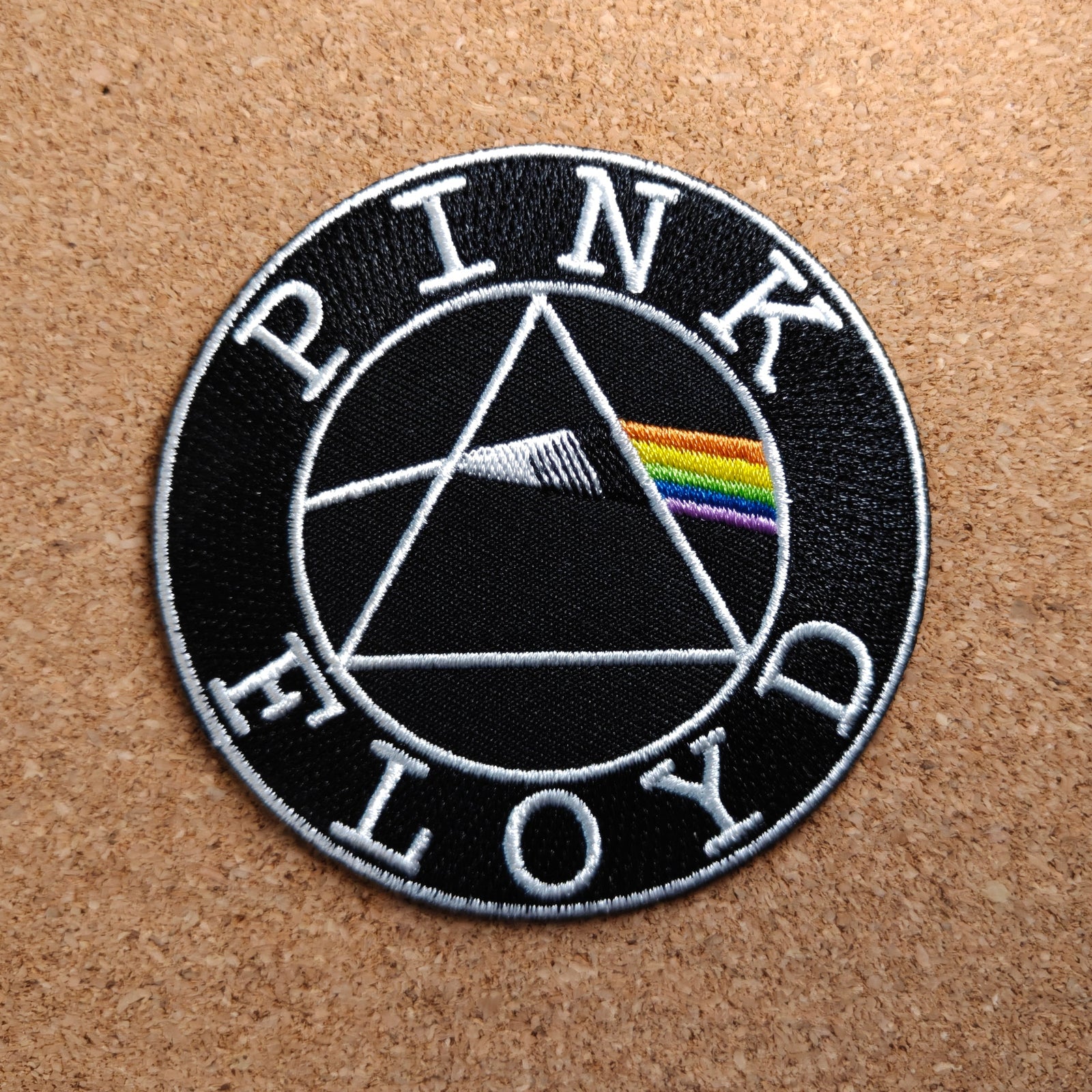 Pink Floyd Dark Side Patch (Iron On)