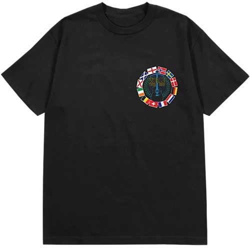 Luke Combs Europe 2023 Tour Black Tshirt