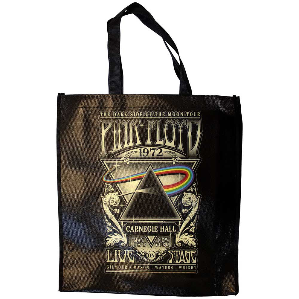 Pink Floyd Carnegie Hall Black Eco Tote Bag