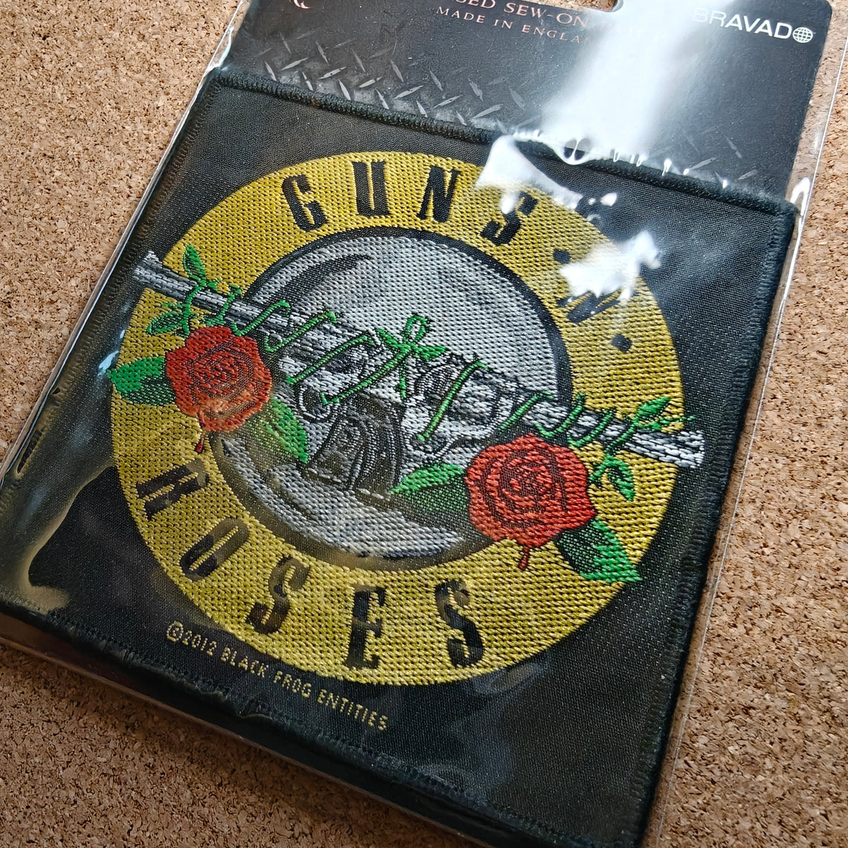 Guns N Roses Classic Logo Circle Patch (Sew On)