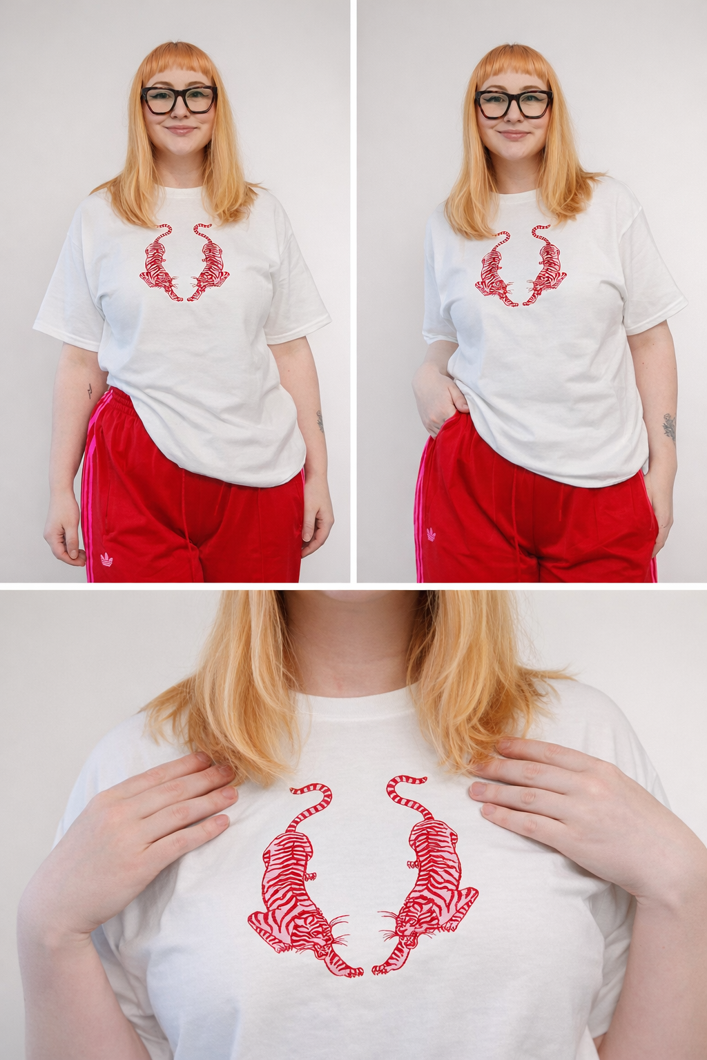 Wild Thing Embroidered Tiger Tshirt