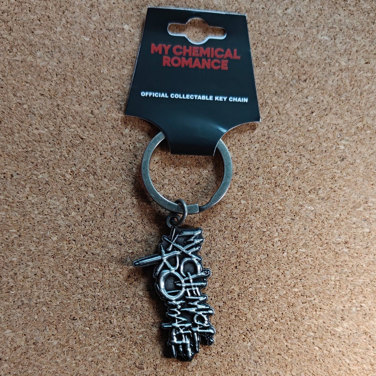 My Chemical Romance Logo Metal Keyring
