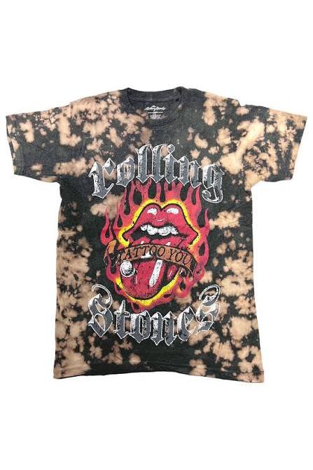 The Rolling Stones Tattoo You Tie Dye Tshirt