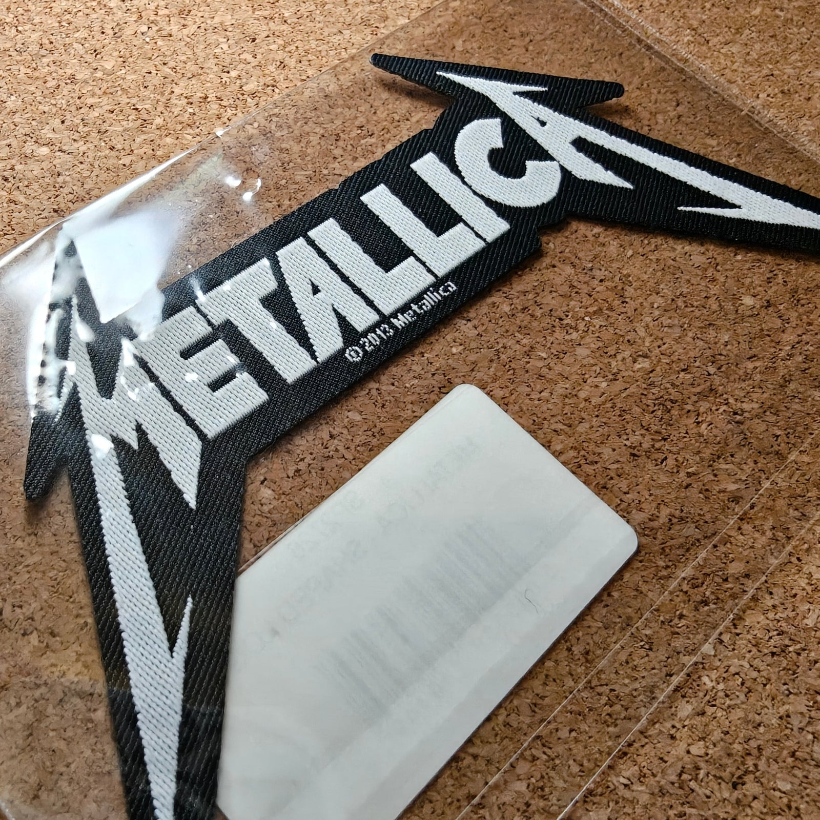Metallica Text Logo Patch (Sew On)