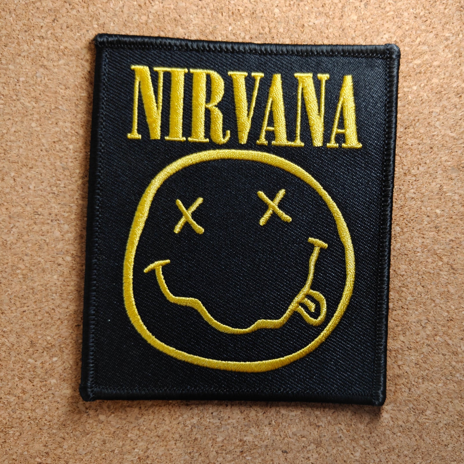 Nirvana Classic Yellow Smile Patch (Iron On)