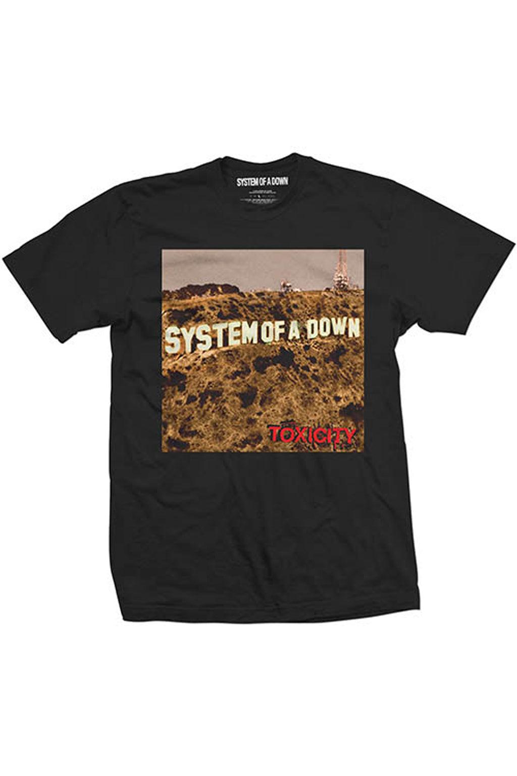 System of a Down Toxicity Black Tshirt