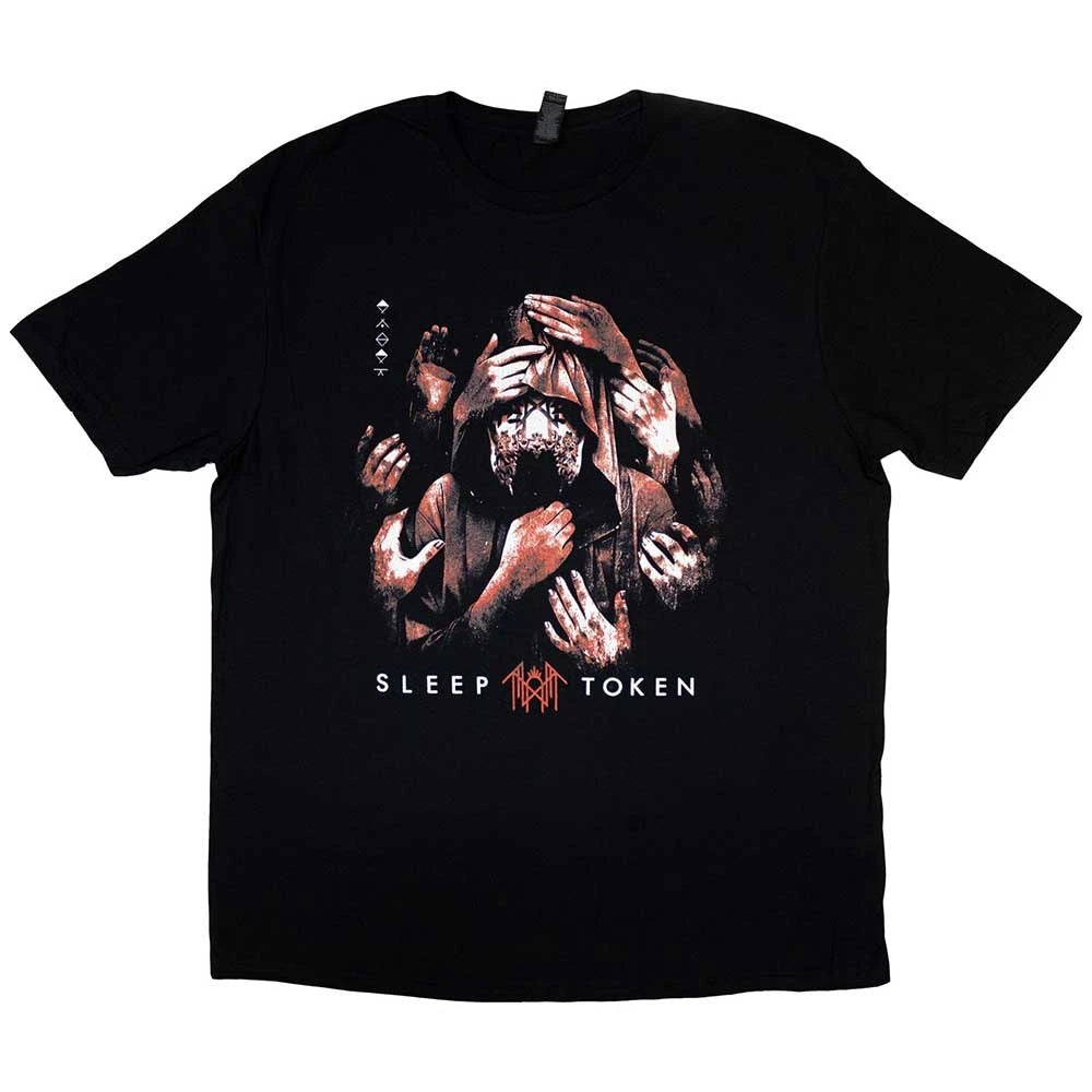 Sleep Token Grabbing Hands Black Tshirt
