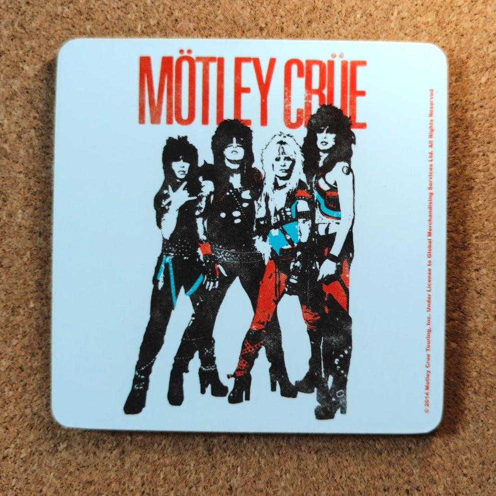 Motley Crue World Tour Cork Coaster