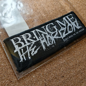 Bring Me The Horizon Black Logo Patch (Sew On)