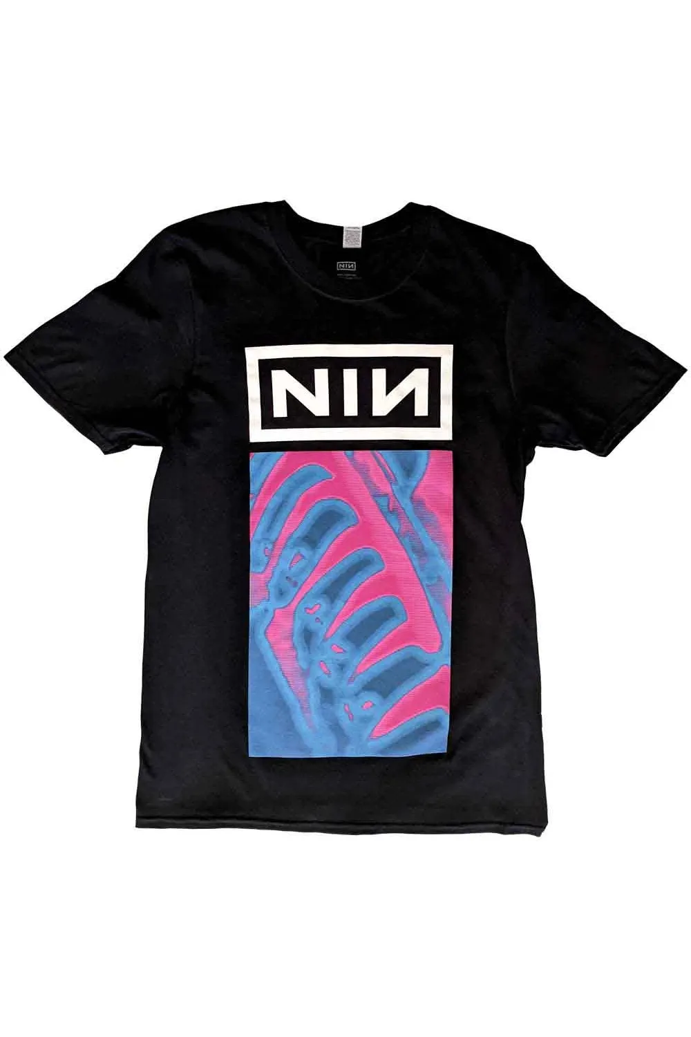 Nine Inch Nails Pretty Hate Machine Neon Black Tshirt