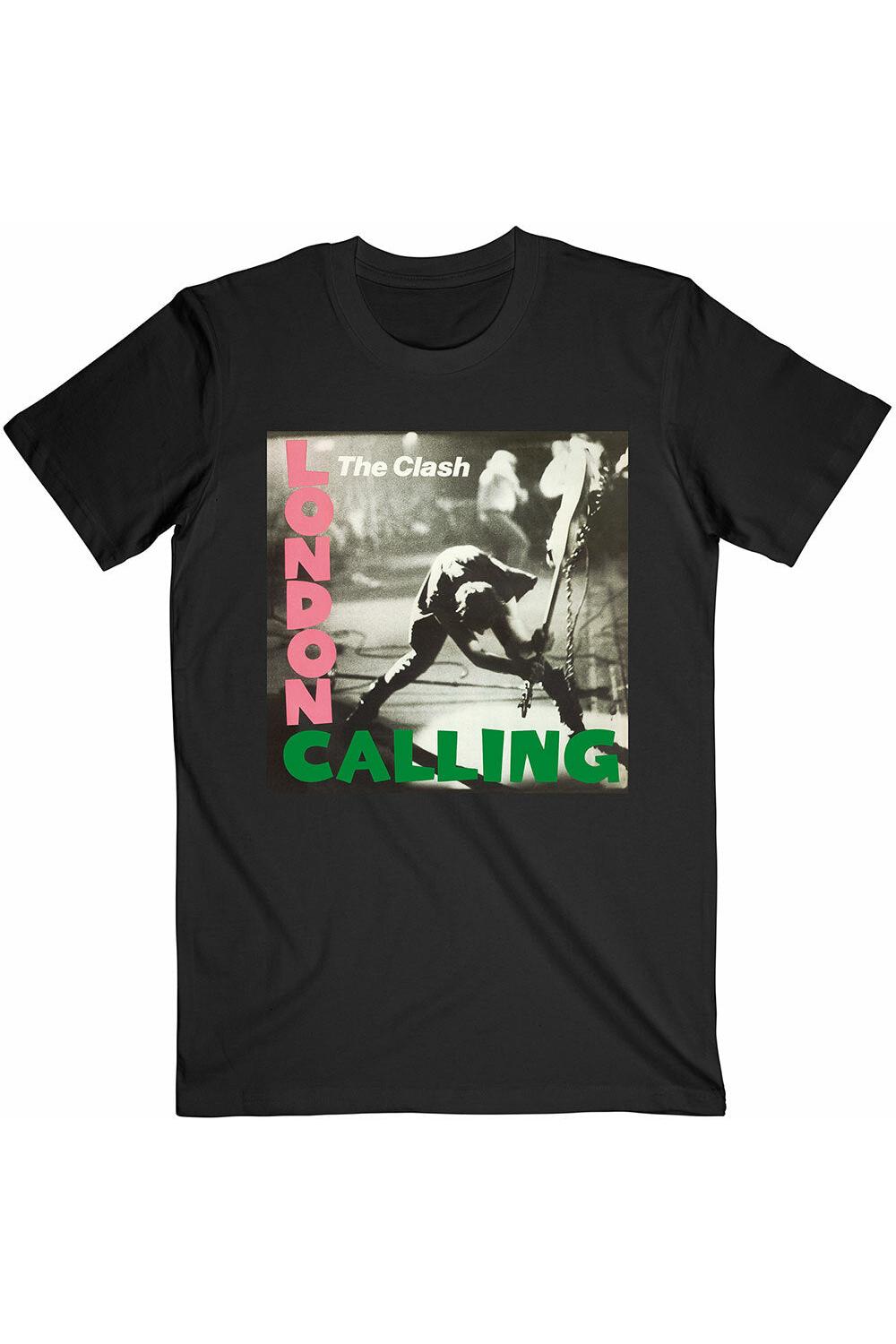 The Clash London Calling Black Tshirt