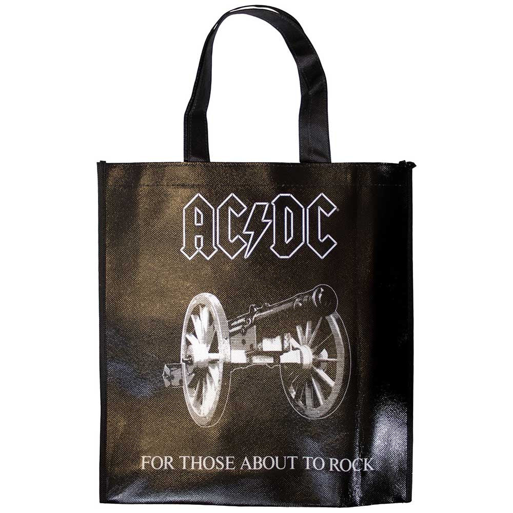 AC/DC For Those About To Rock Black Eco Tote Bag