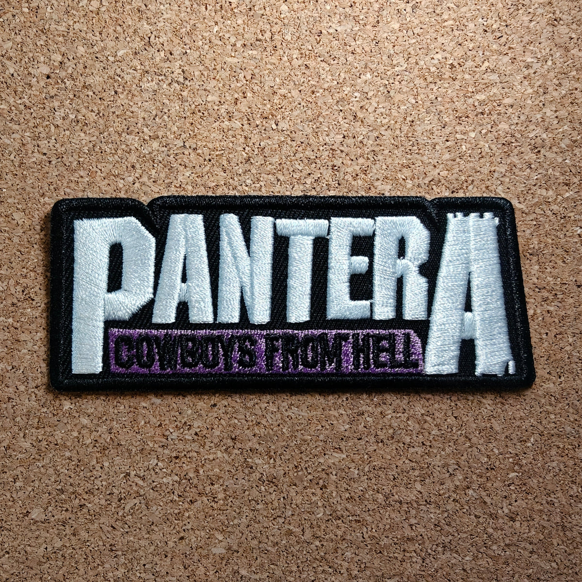 Pantera Cowboys From Hell Patch (Iron On)