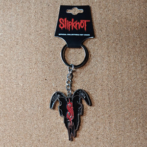 Slipknot Goats Head Metal Keyring