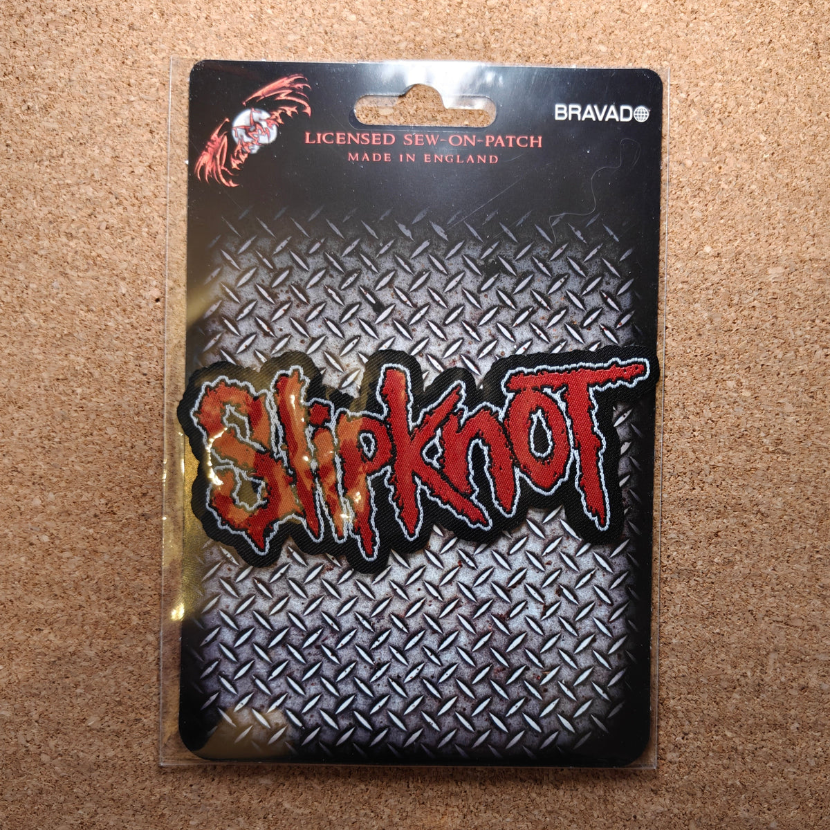 Slipknot Cut Out Logo Patch (Sew On)