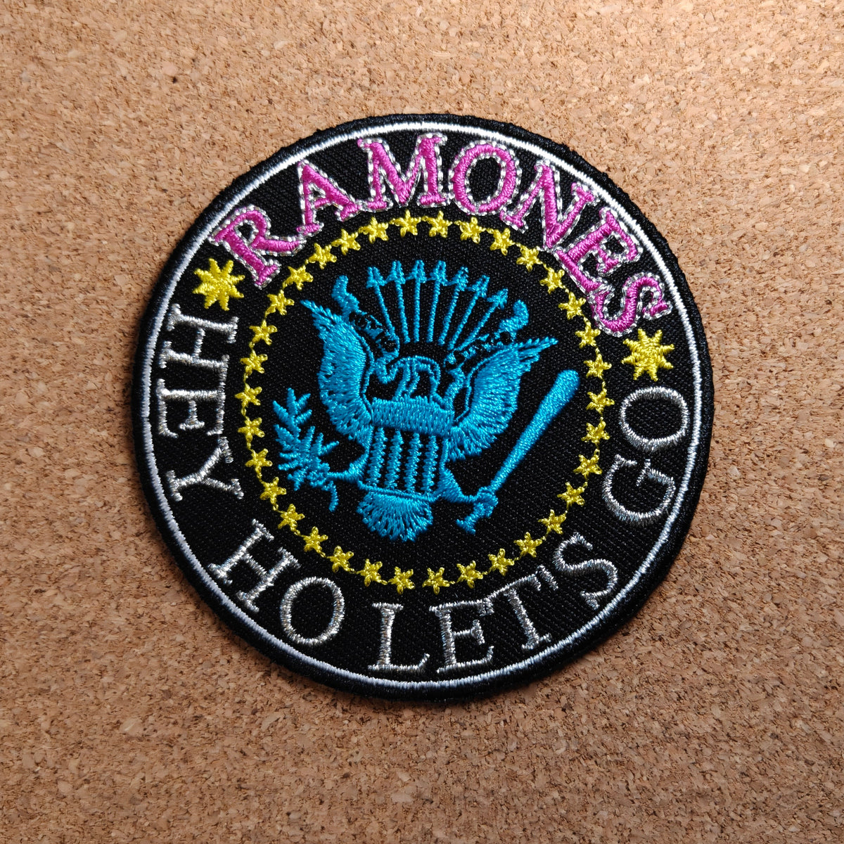 Ramones Hey Ho Let's Go Patch (Iron On)